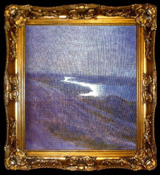 framed  Eugene Jansson silverglitter,, ta009-2